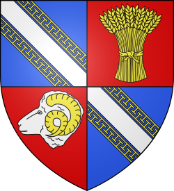 Blason ville fr Pars-lès-Romilly (Aube)